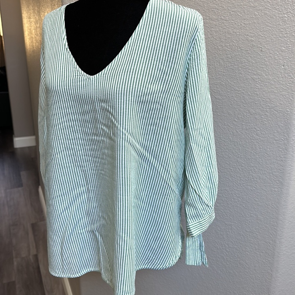 Label of Graded Goods by H&M Stripe Top Size 12